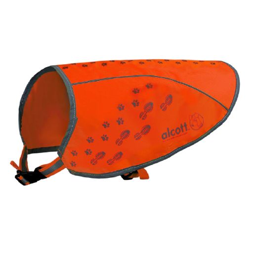 Alcott Essentials Visibility Dog Vest Neon Orange -Large