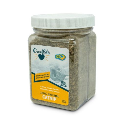 Ourpets Premium North-American Grown Catnip  2.25 oz. Jar