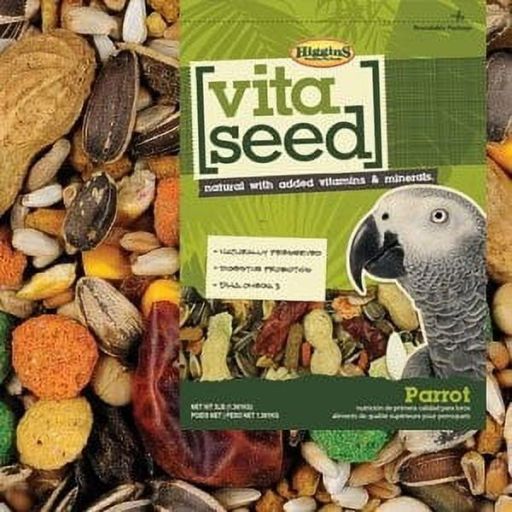 Higgins Vita Seed Parrot Bird Food  5 Lb