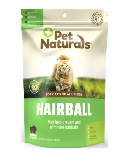 PET NATURALS HAIRBALL CAT CHEWS