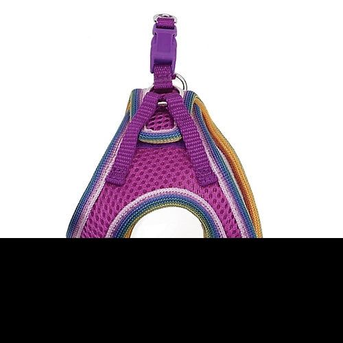 Lil Pals Mesh Step-In Dog Harness X-Small Orchid