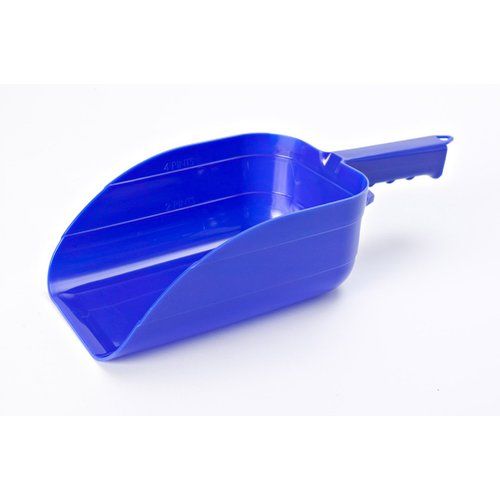 Little Giant 90BLUE Plastic Feed Scoop  5 Pint  Blue
