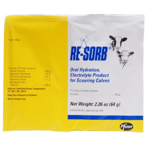 Re-Sorb Oral Hydration Calf Electrolyte 1 Pack