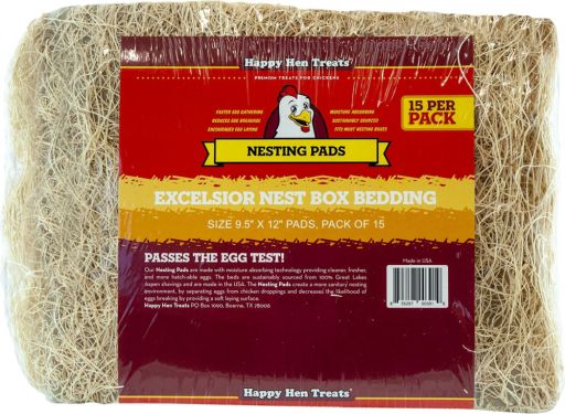 Happy Hen Excelsior Poultry Pads 9.5 x 12 in. - Pack of 15