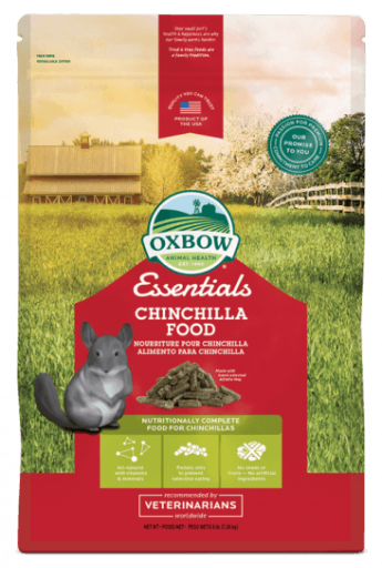 Oxbow Essentials Dry Chinchilla Food  3 lbs.