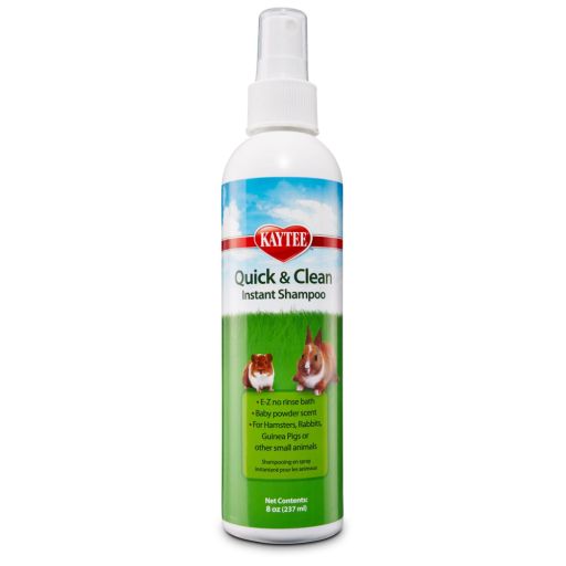 Kaytee Quick And Clean Critter Dry Shampoo 8 Ounces