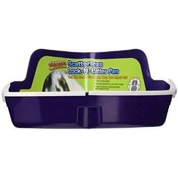 Ware Plastic Scatterless Lock-N-Litter Bigger Pet Pan  Jumbo