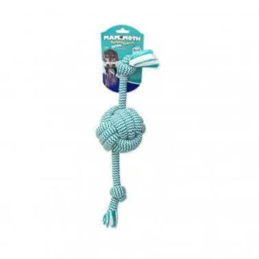 Mammoth Flossy Chews Extra Fresh Monkey Fist Rope Ball Dog Toy  Large  18