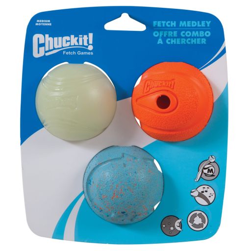 CHUCKIT! FETCH MEDLEY GLOW/WHISTLE/REBOUNCE