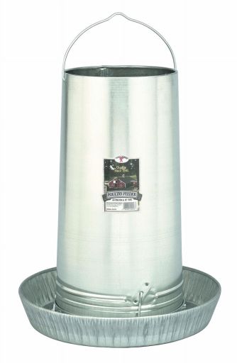Little Giant 40-Pound Hanging Metal Poultry Feeder