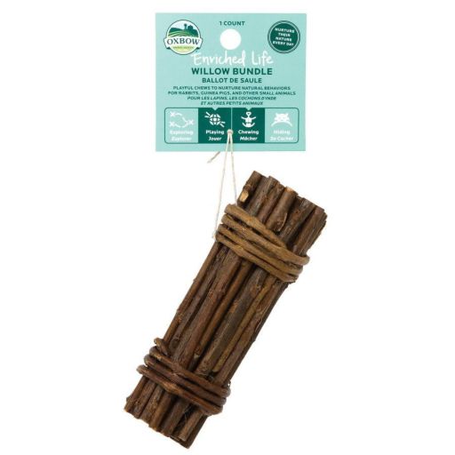 Oxbow Animal Health Enriched Life Willow Bundle Small Animal Toy  One Size