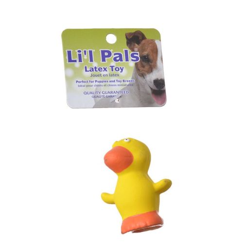 Lil Pals Latex Duck Dog Toy - 2.75  Long