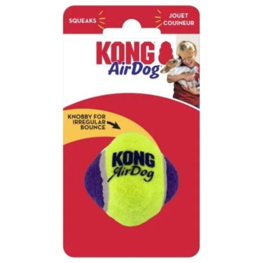 KONG Airdog Squeaker Knobby Ball Dog Toy