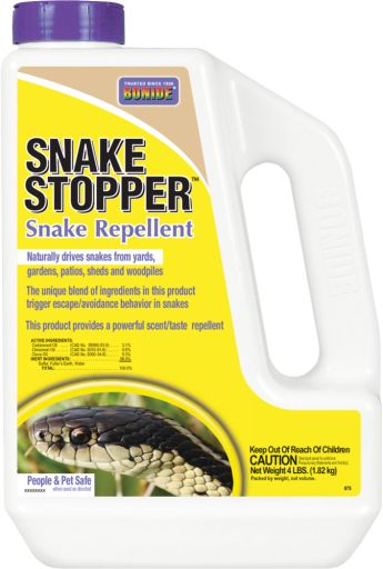Bonide Snake Stopper Reptile Repeller Scent Granules 4lbs
