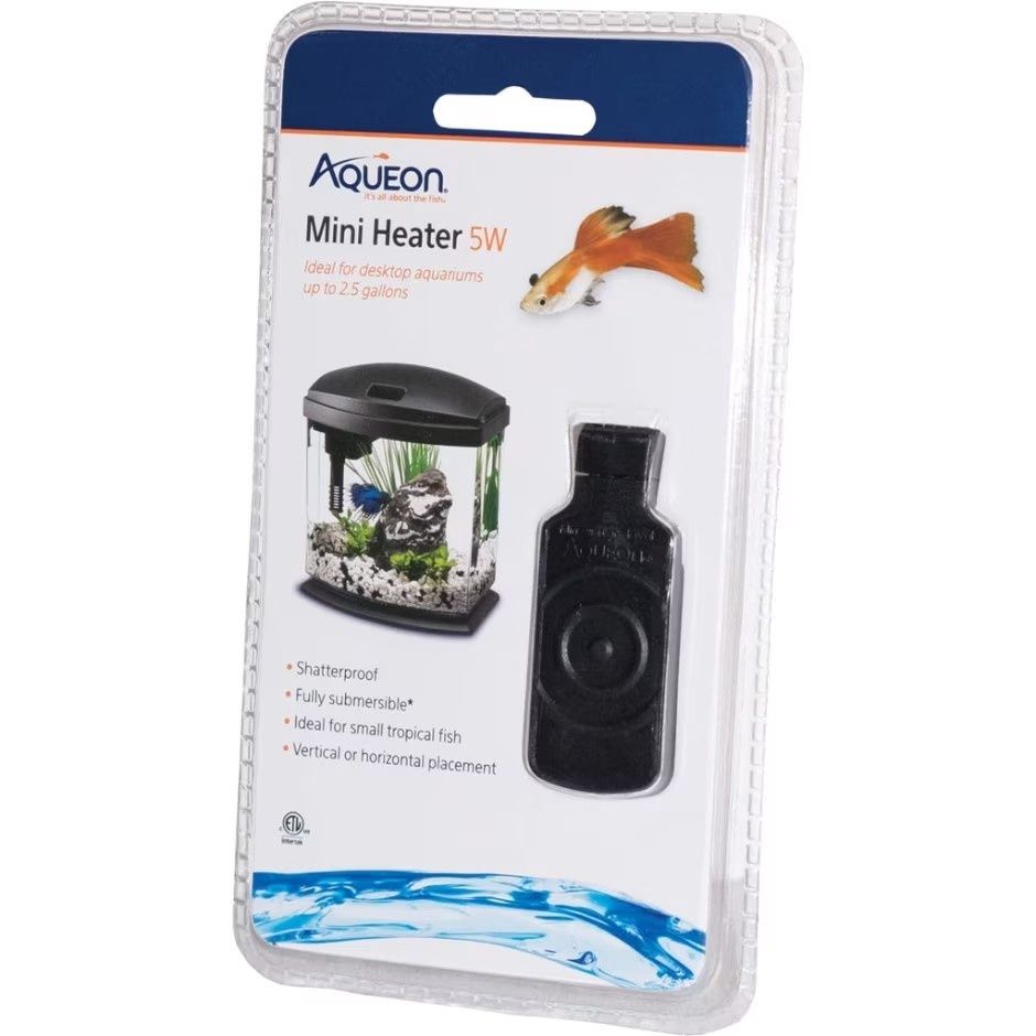 AQUEON AQUATIC FLAT HEATER 5W 1-2.5GAL