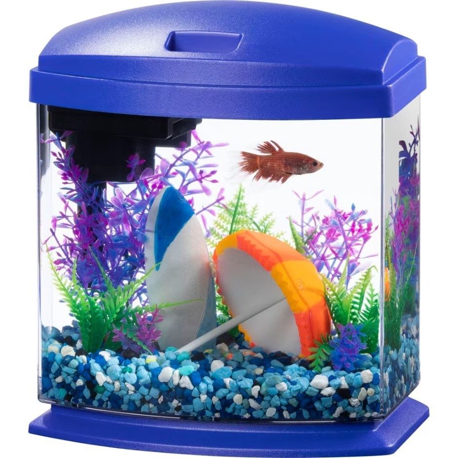 AQUEON LED MINIBOWL W/SMARTCLEAN, Color: Blue