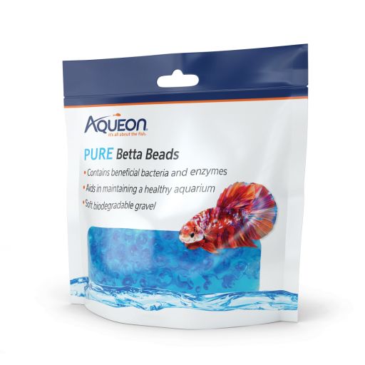 Aqueon Betta Beads, Color: Blue
