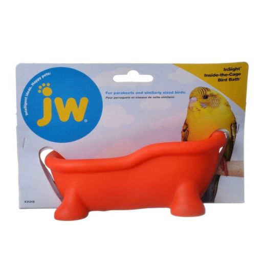 JW Pet Insight Inside-The-Cage Bird Bath for Parakeets and Similar Sized Birds