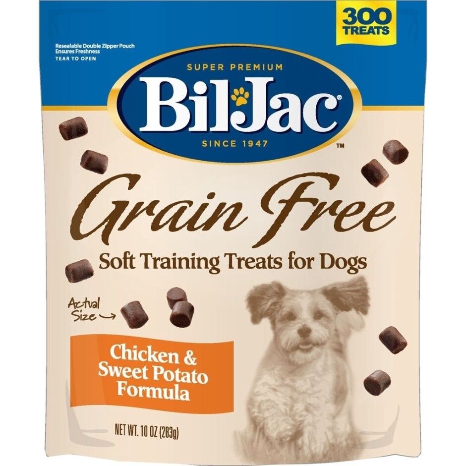 BIL-JAC GRAIN FREE SOFT TRAINING DOG TREATS