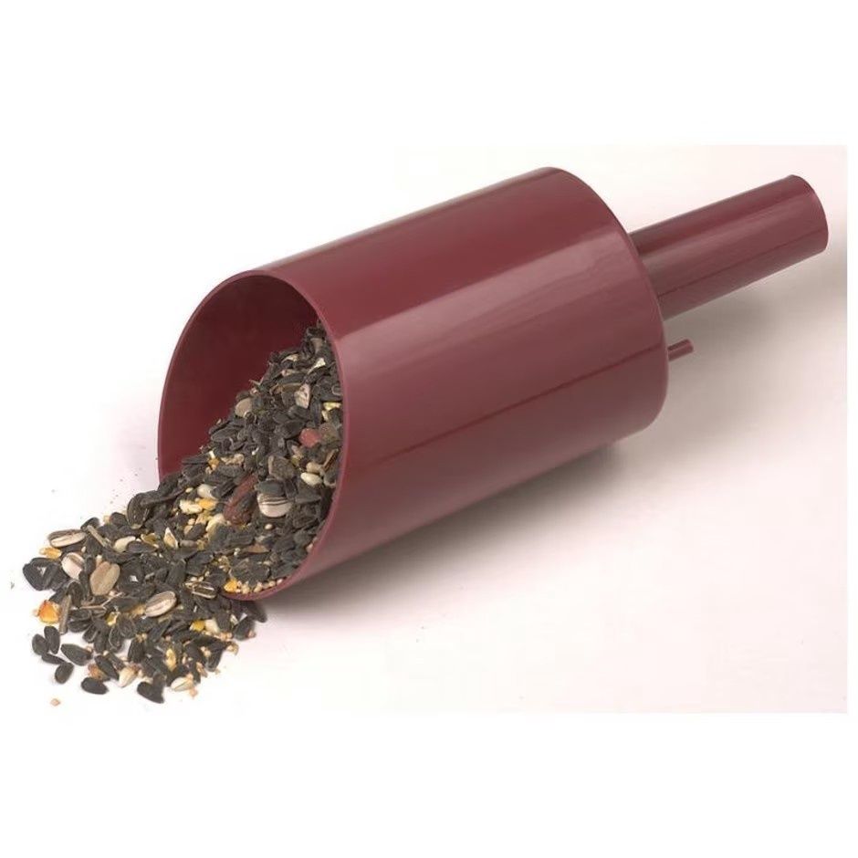 BIRD FEED SCOOP &amp; FUNNEL