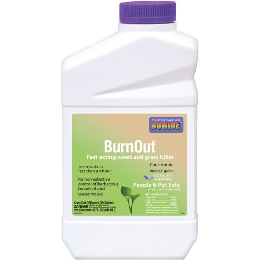 Bonide Products 917489 Burnout Weed And Grass Killer Concentrate - Quart