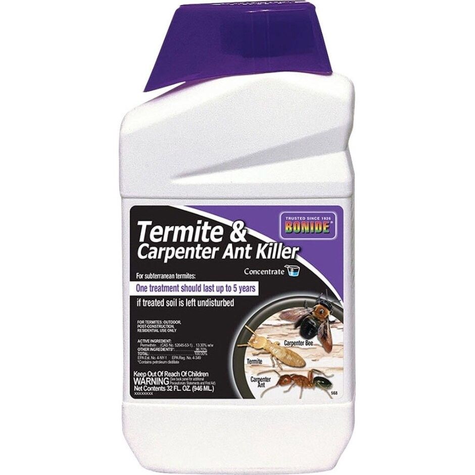 Bonide 32 Oz. Concentrate Outdoor Termite Carpenter Ant Killer 5686 - All