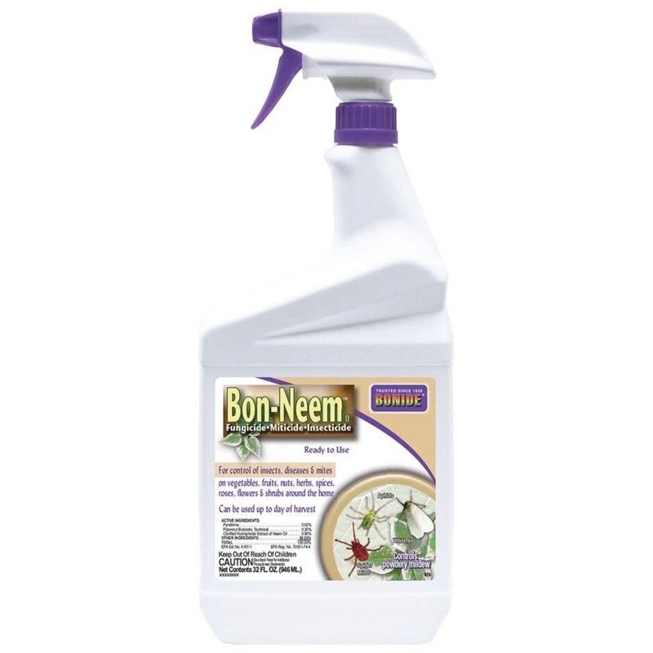 BONIDE BON-NEEM FUNGICIDE MITICIDE INSECT Ready to use