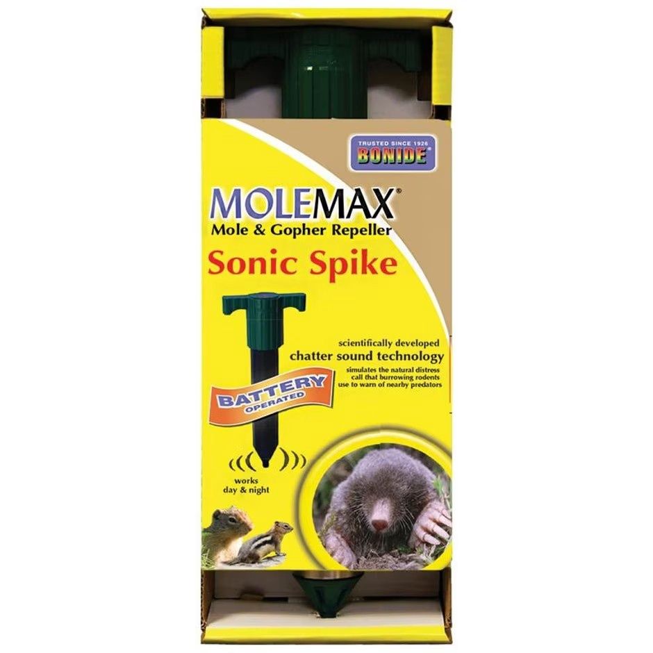 BONIDE MOLEMAX SONIC SPIKE REPELLER