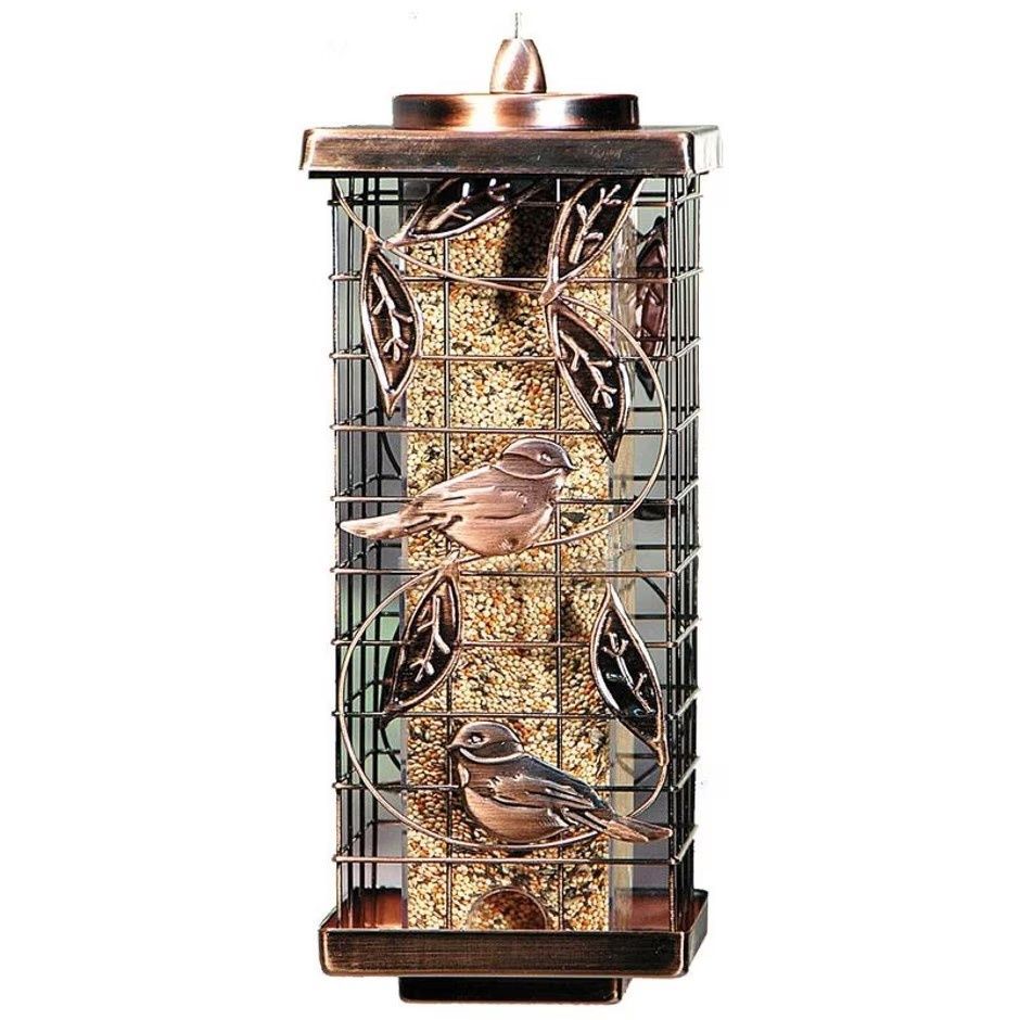 Audubon Caged Tube Feeder