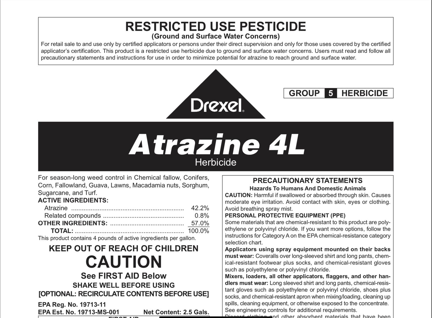 ATRAZINE 4L