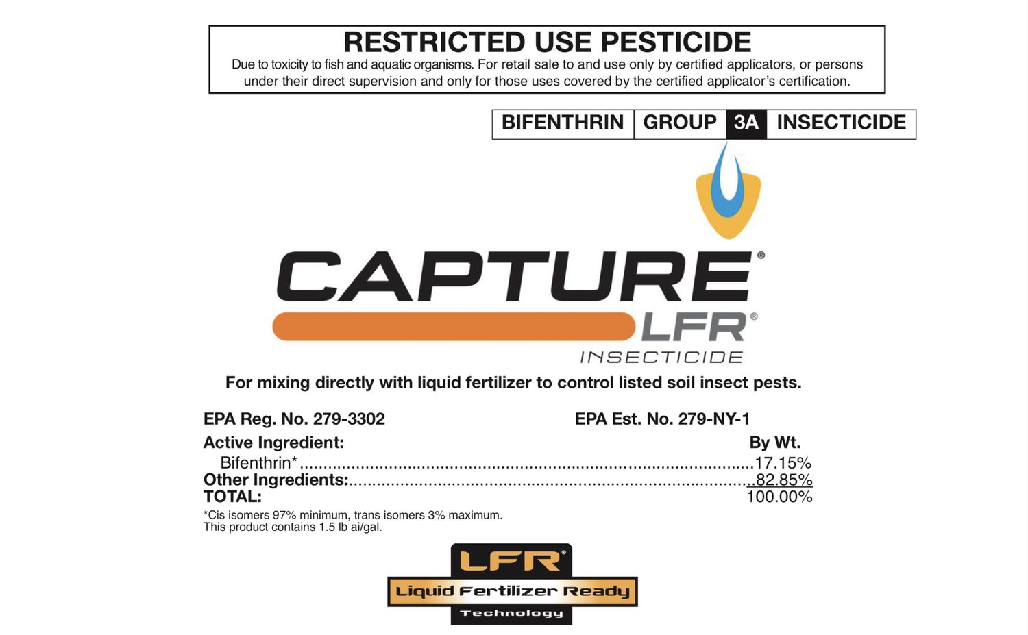 CAPTURE LFR (2.5 GAL)