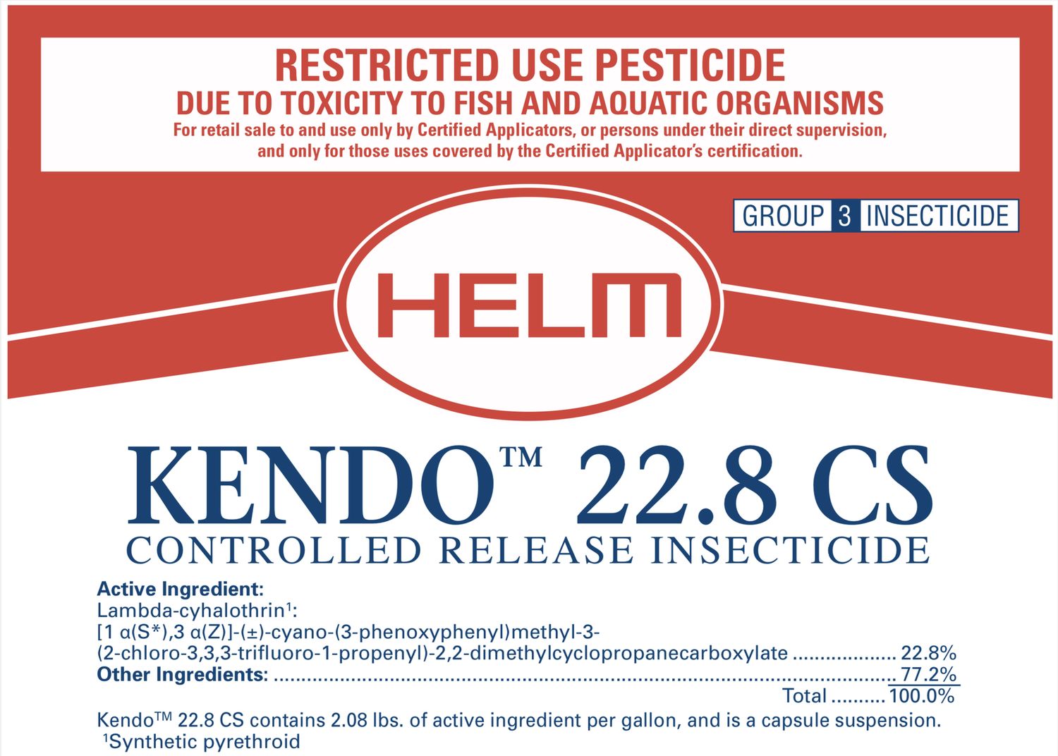 Kendo 22.8CS (1 Gal)