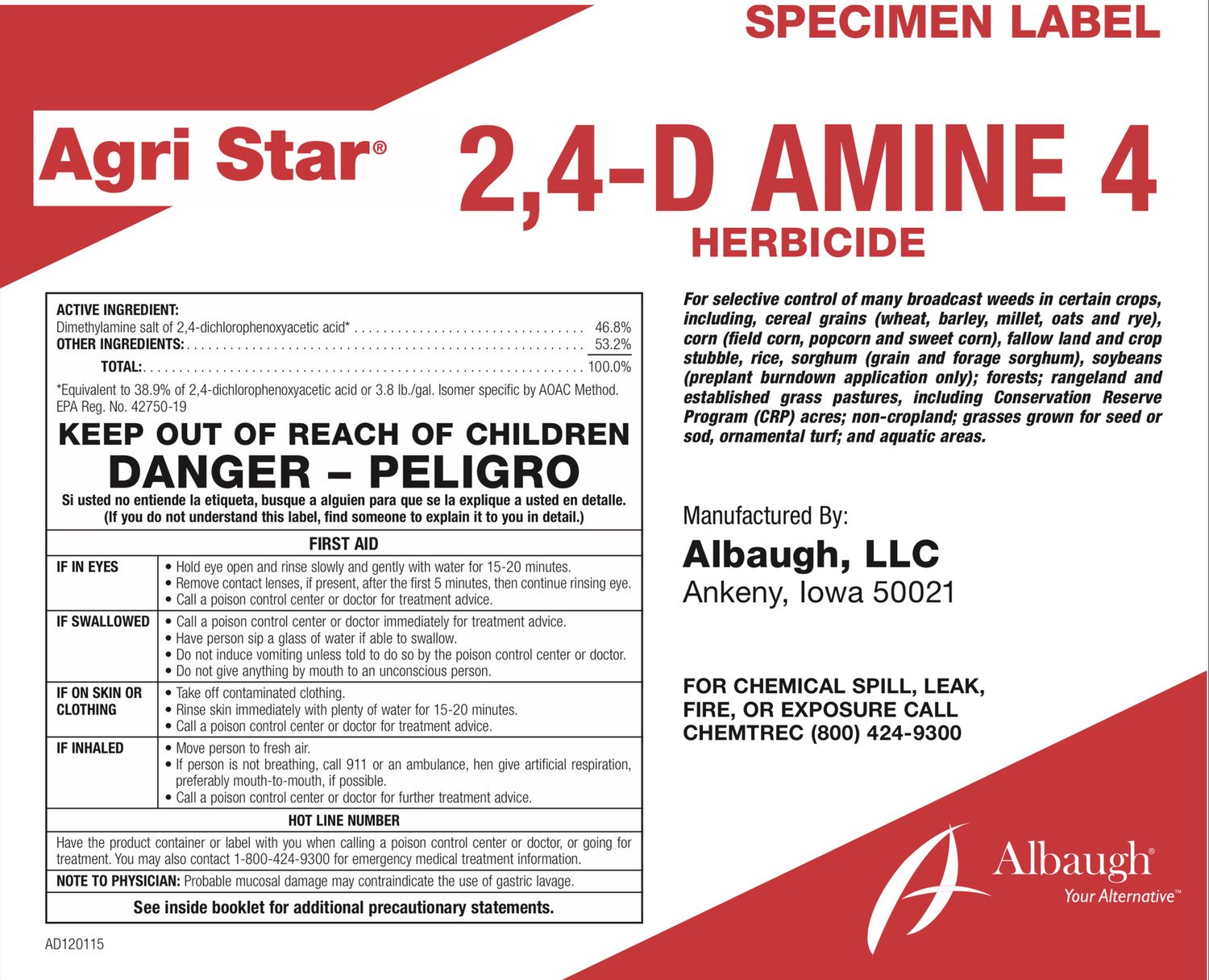 2,4-D Amine (2.5 GAL)