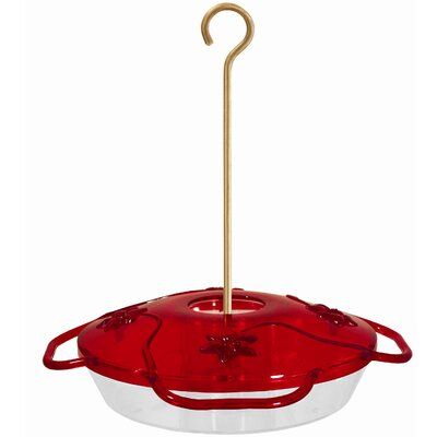 Droll Yankees Little Flyer 4 Hummingbird Feeder (Red)