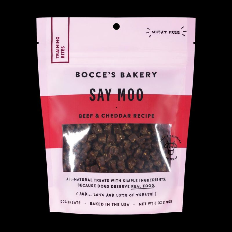 Bocce's Bakery Everyday Say Moooo Training 6-oz