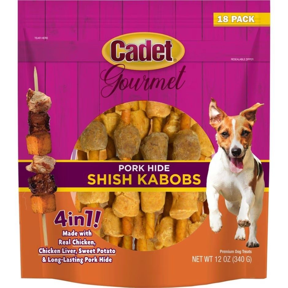 CADET GOURMET PORKHIDE SHISH KABOBS 4 IN 1