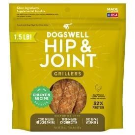 Dogswell Hip &amp; Joint Grillers Chicken Dog Treats, Size: 24-oz