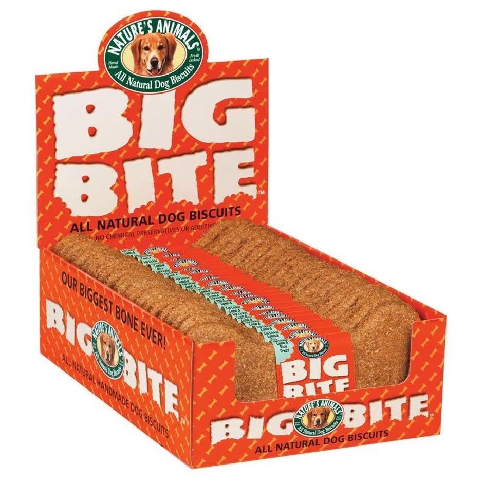 NATURE&#39;S ANIMALS BIG BITE PEANUT BUTTER