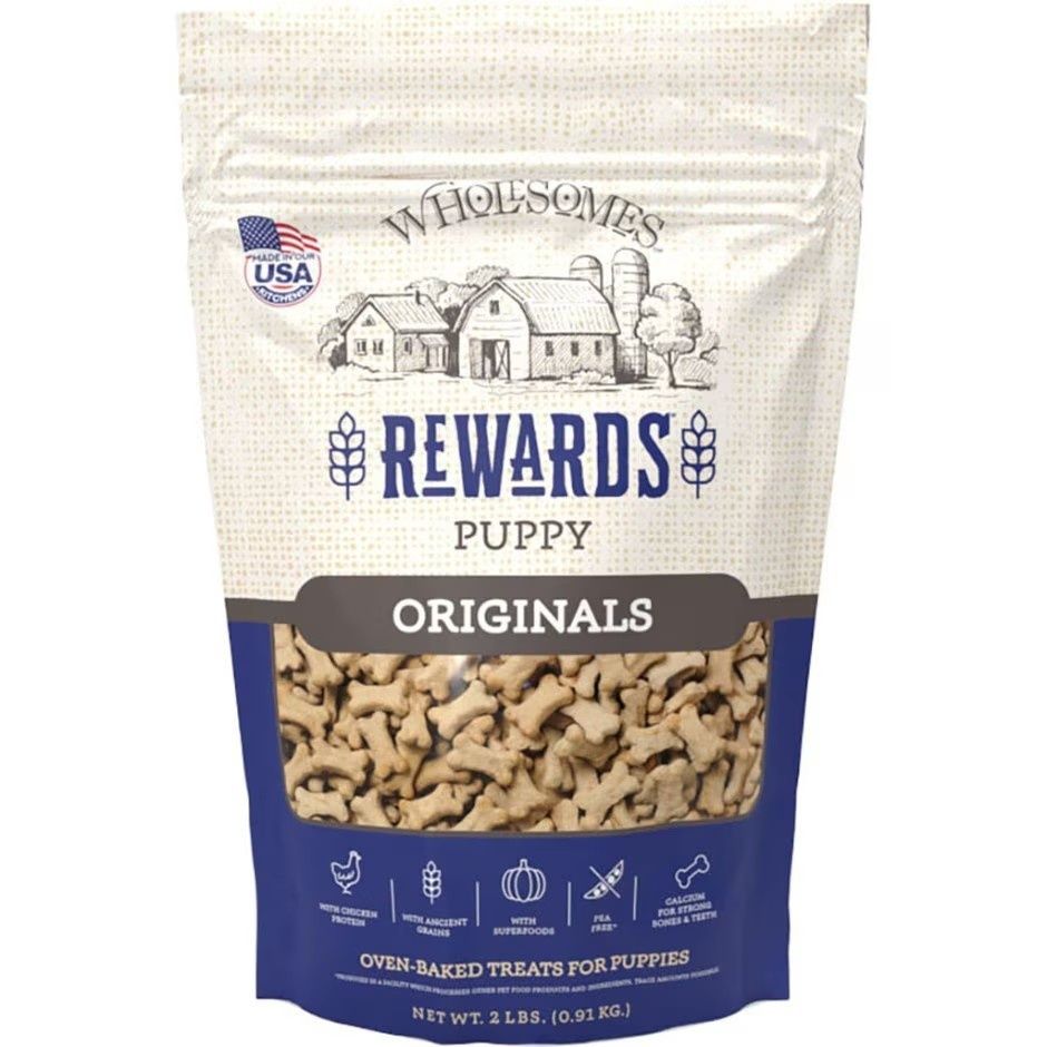 WHOLESOMES REWARDS CLASSIC ORIGINAL BISCUITS CHICKEN, Size: 2 lb