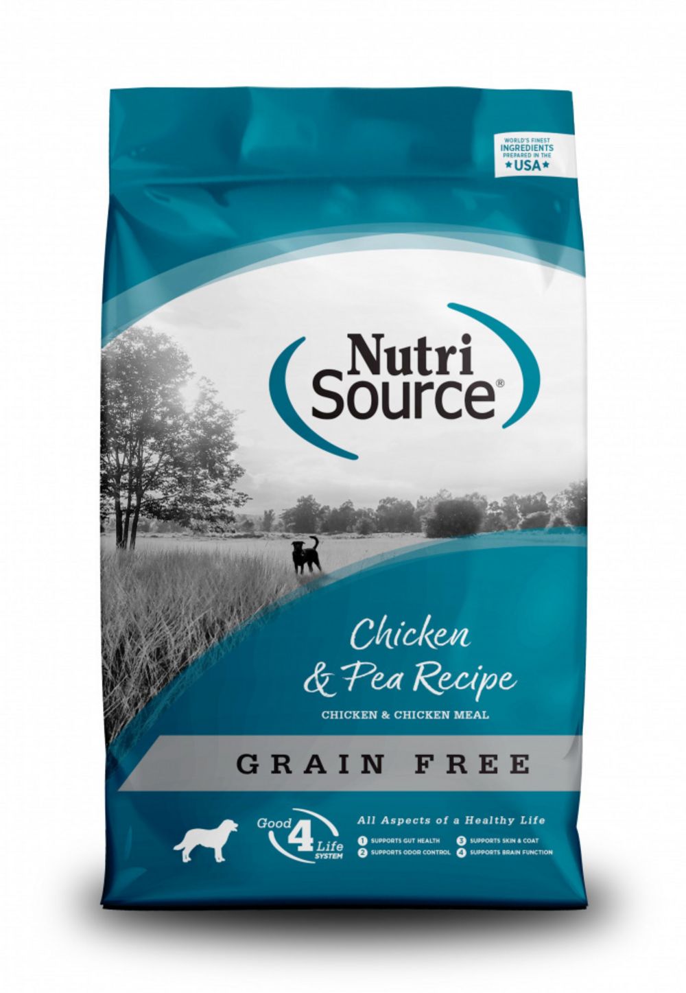 NutriSource Grain Free Chicken &amp; Pea Dry Dog Food