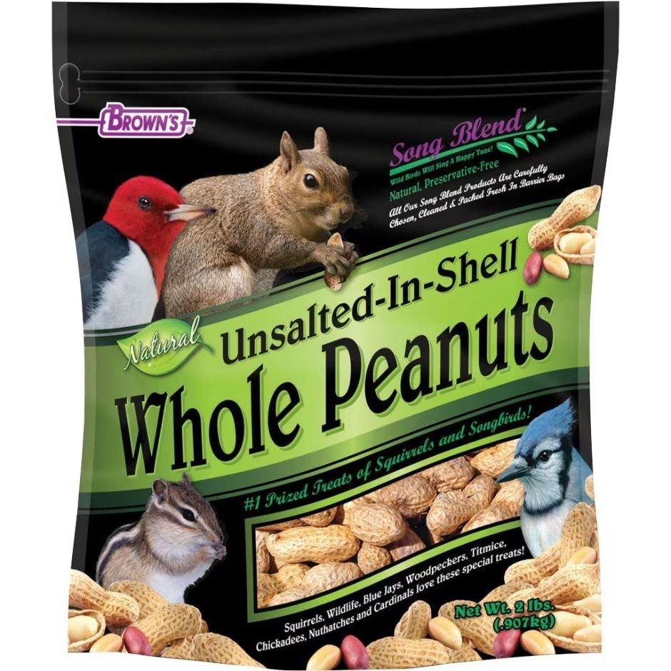 Brown’s Unsalted-In-Shell Whole Peanuts 2lb