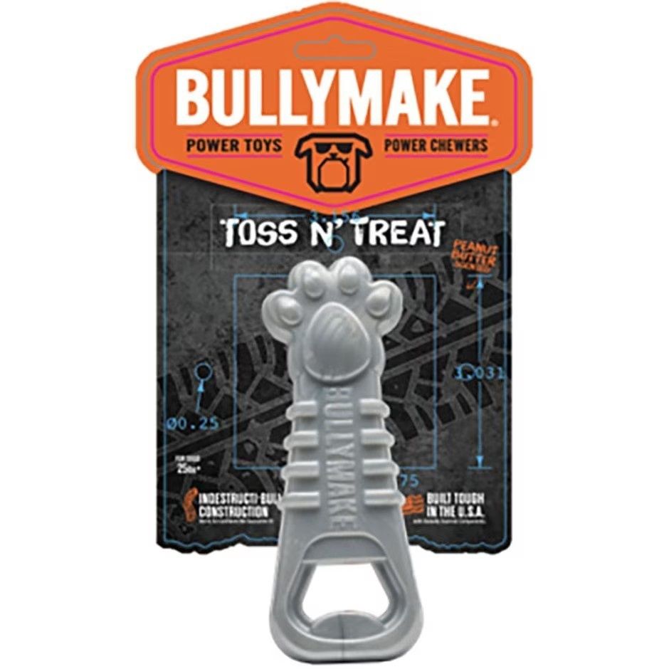 BULLYMAKE TOUGH CHEW PAW OPENER NYLON DOG TOY