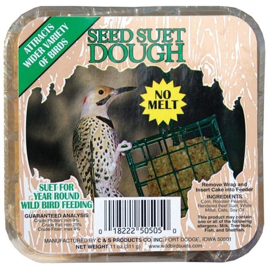 C&amp;S PICTORIAL LABEL SEED &amp; SUET DOUGH