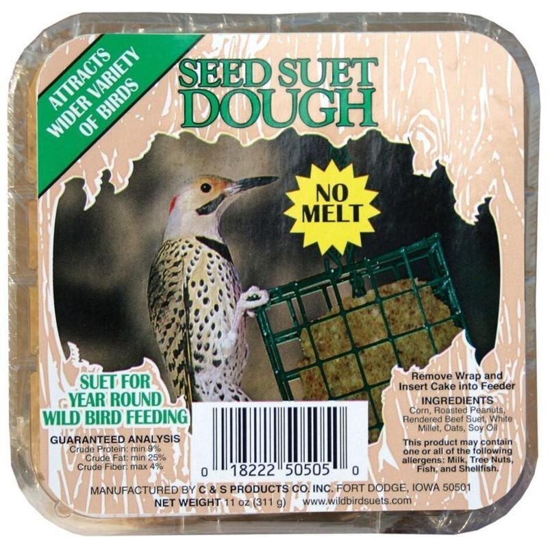 C&amp;S PICTORIAL LABEL SEED &amp; SUET DOUGH