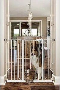 Carlson Extra Tall Gate W/ Pet Door