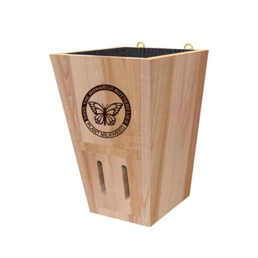 Panacea Monarch Butterfly Shelter &amp; Wood Planter