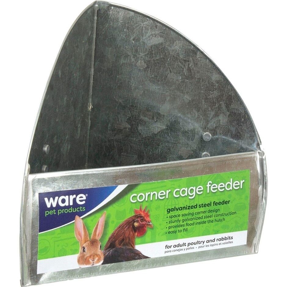 CHICKEN CORNER CAGE FEEDER