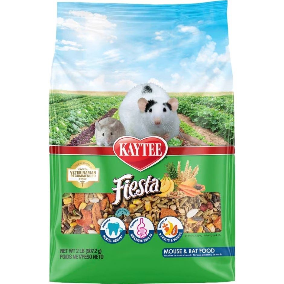 KAYTEE FIESTA MOUSE/RAT FOOD, Size: 2 lb