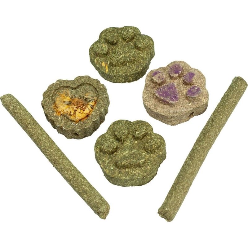 Nibbles Timothy Hay Chews Variety Pack