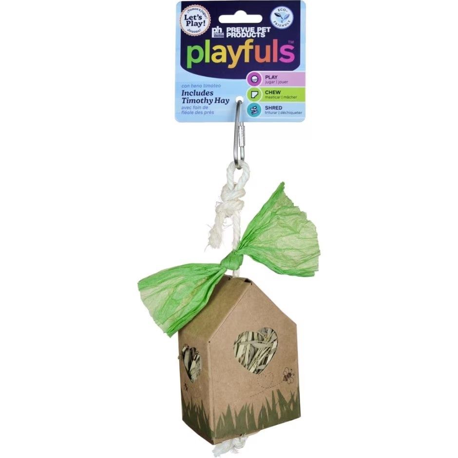 Prevue Pet Playfuls Timothey Hay Haus